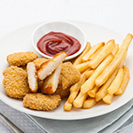 Breaded Chicken Dippers (8)  Single 